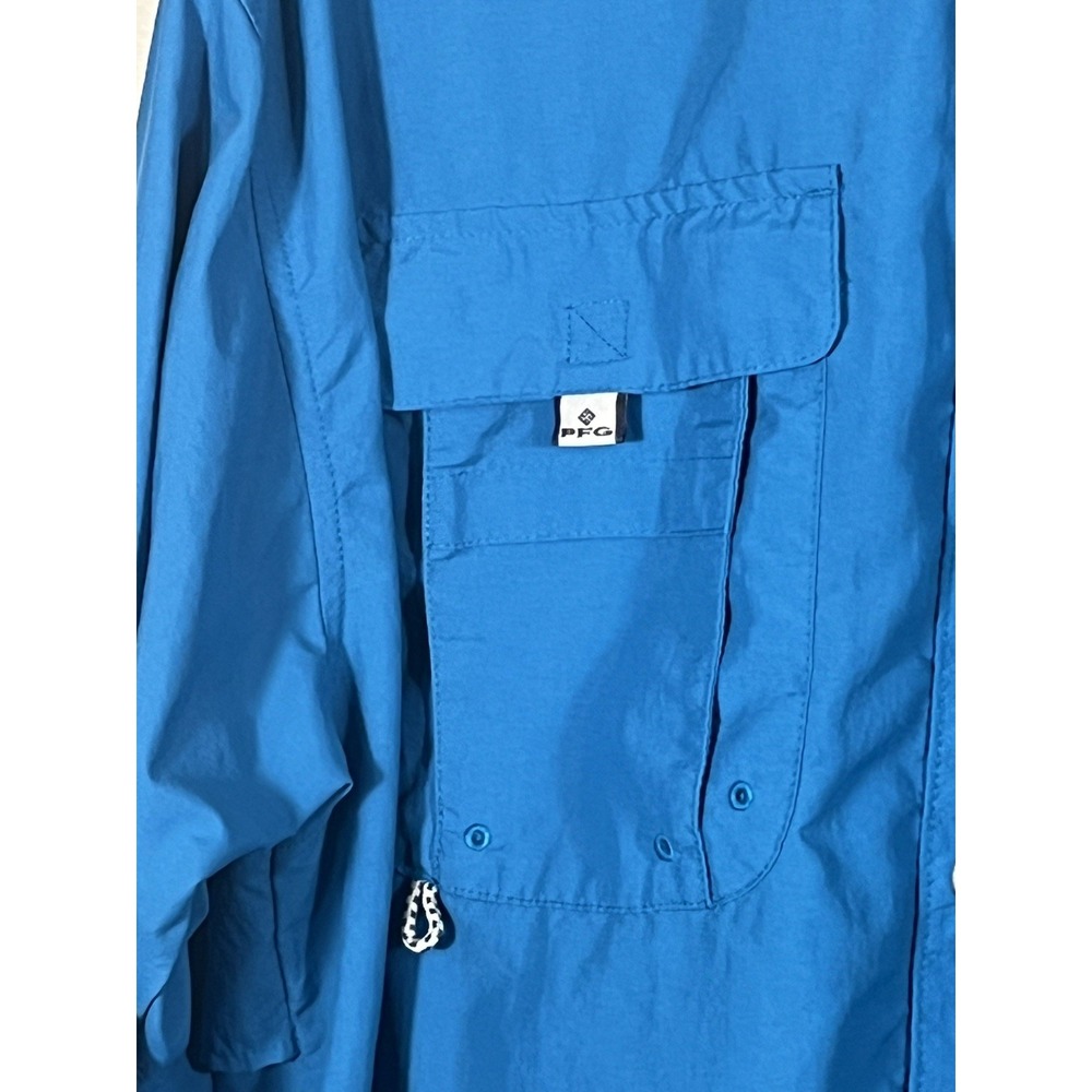 (2) Columbia PFG Shirt Mens Large Long Sleeve Vented Fishing Outdoor Bundle - Picture 6 of 16